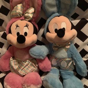 Easter Mini & Mickey Mouse Plush